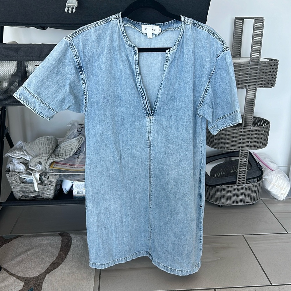 Frame mini dress